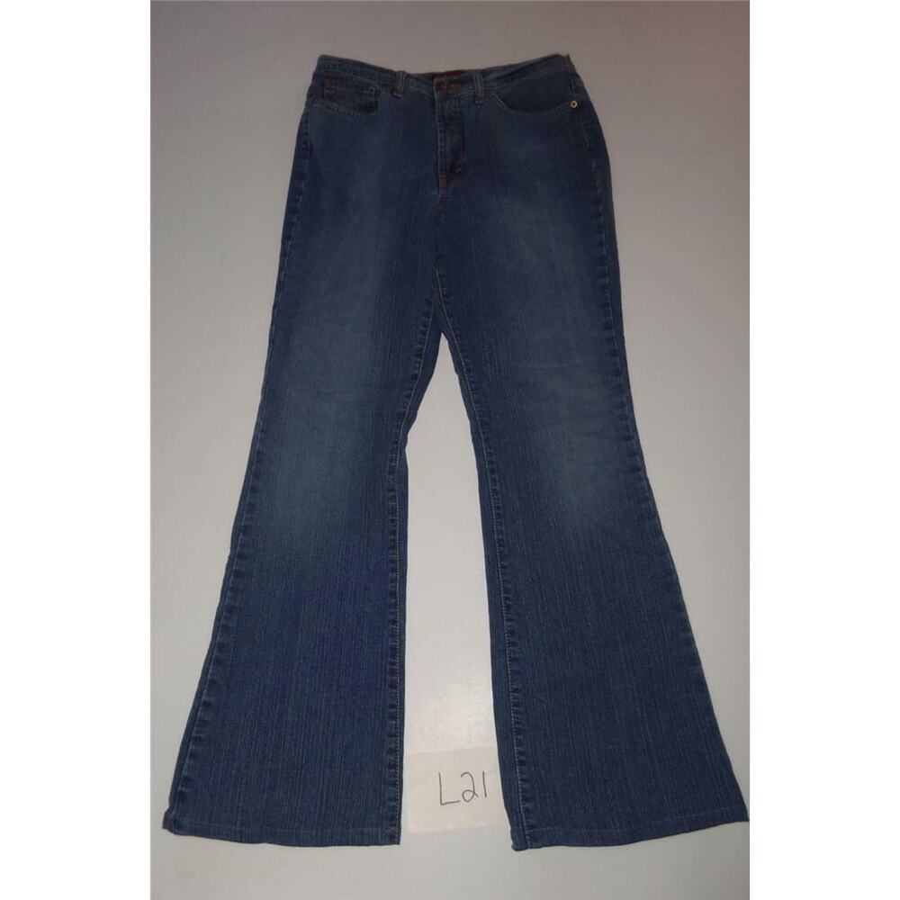 Jones Wear Blue Jeans Size 10 Boot Womens -1014L21